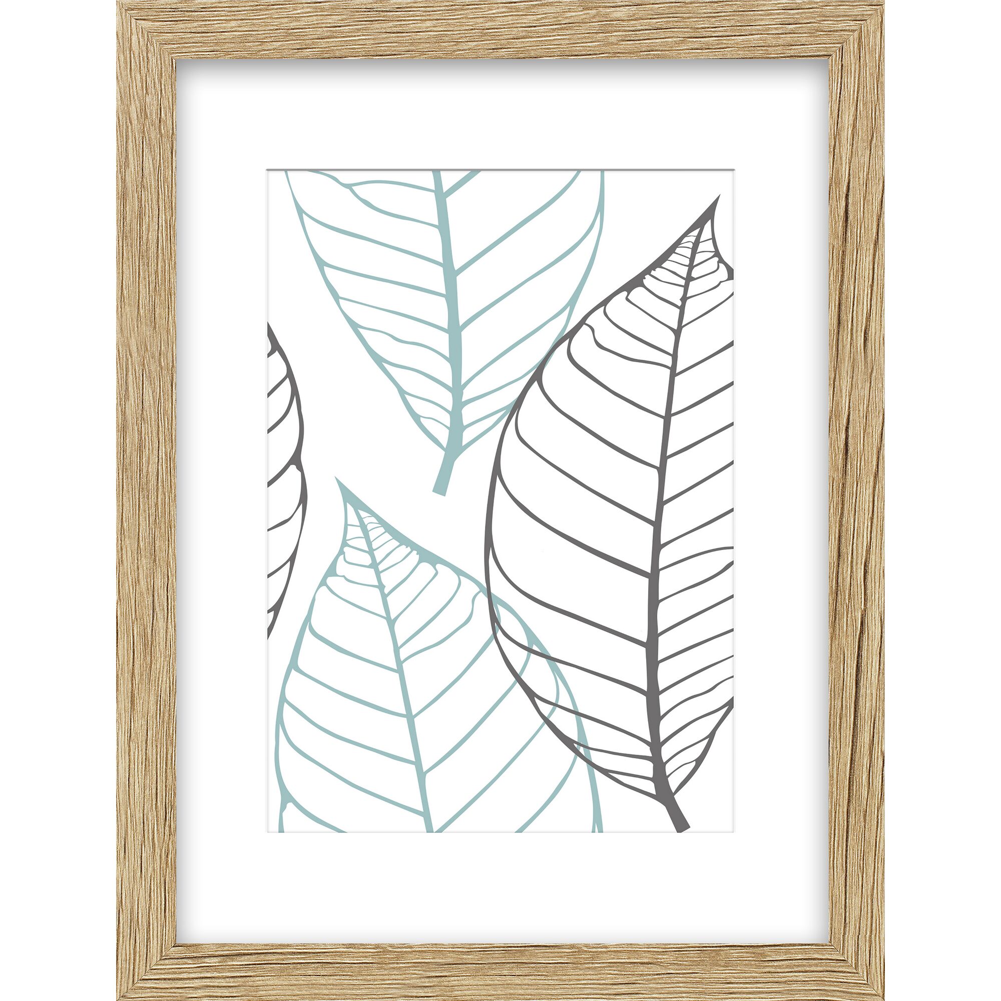 Bilderrahmen mit Blattmuster