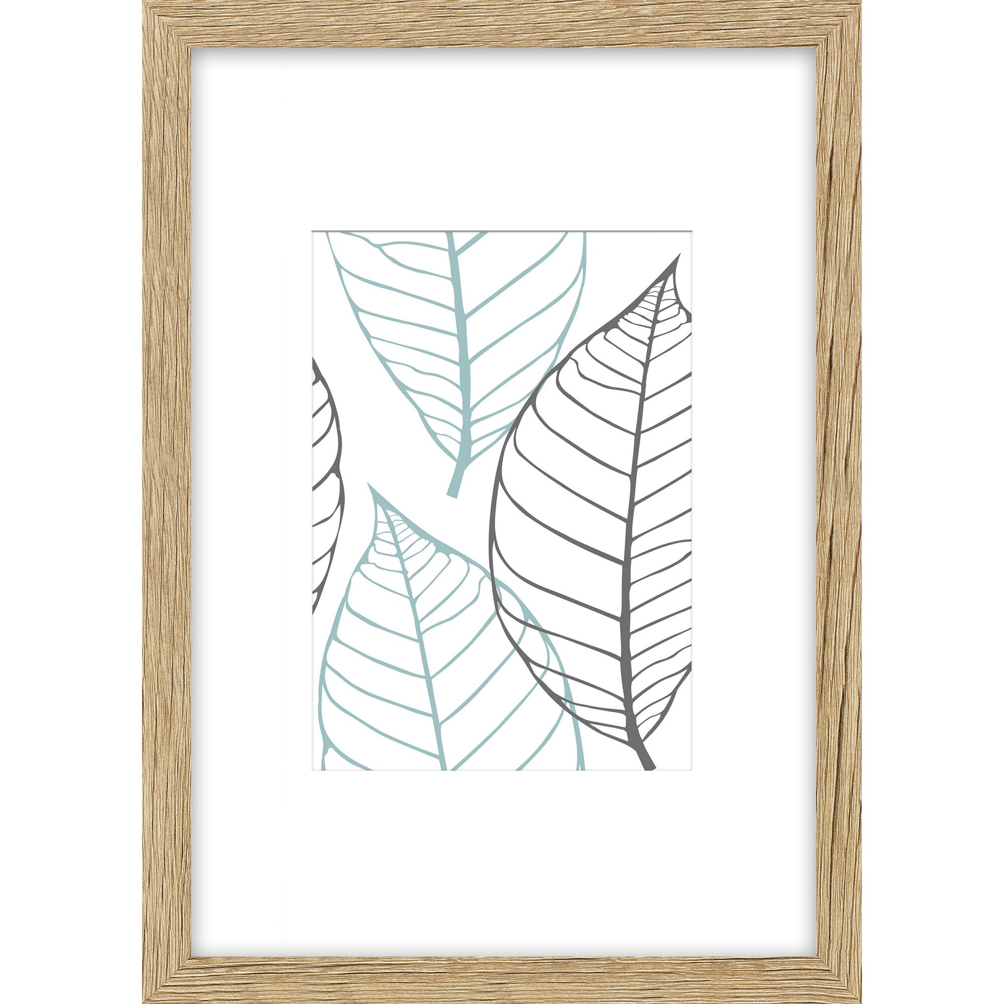 Bilderrahmen mit Blattmuster