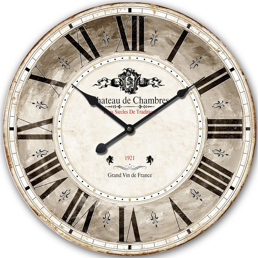 Quarz-Wanduhr 'Chateau' Ø 34 cm