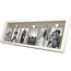 Verkleinertes Bild von Collagerahmen 'Family' Holz weiß 78 x 24 cm, Leine und 6 Klammern
