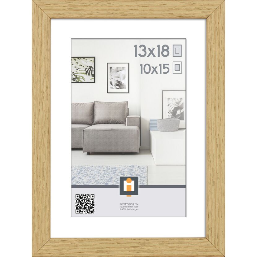 Bilderrahmen Madrid Natur 13 x 18 cm