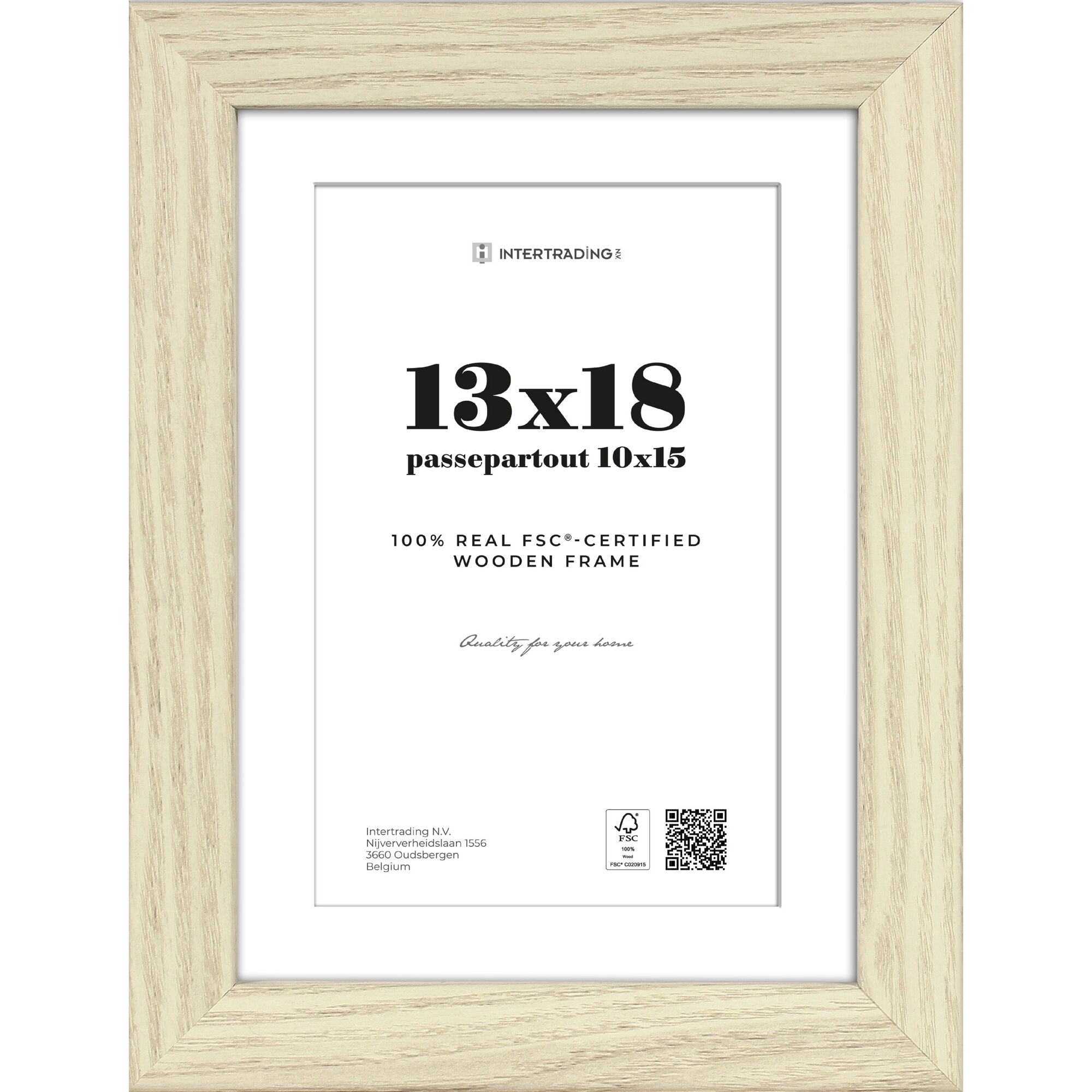 Bilderrahmen Toronto 13x18 cm, Ahorn