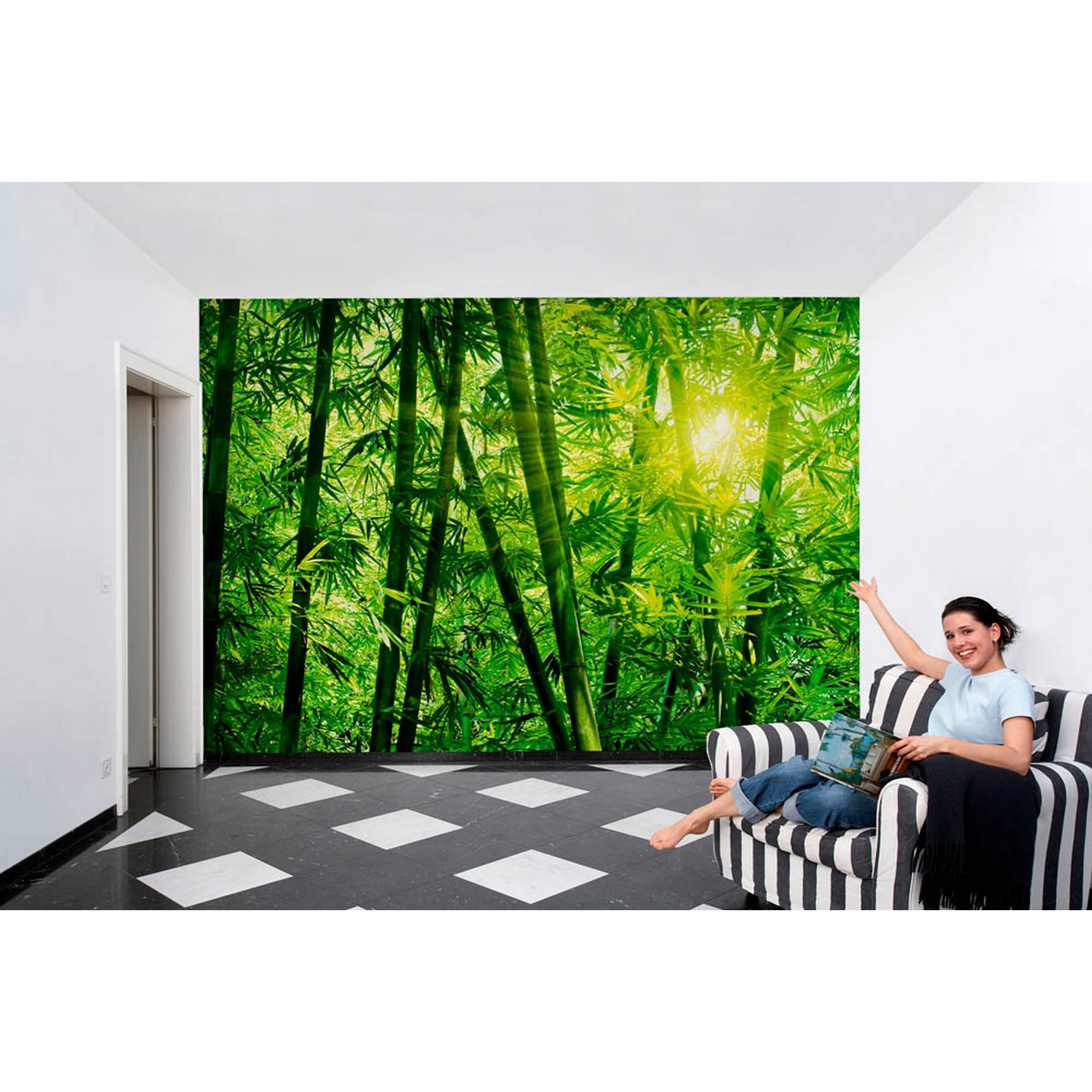 Reinders Fototapete 'Bambus' 366 x 254 cm + product picture