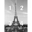 Verkleinertes Bild von Reinders Fototapete 'Eiffelturm' 183 x 254 cm