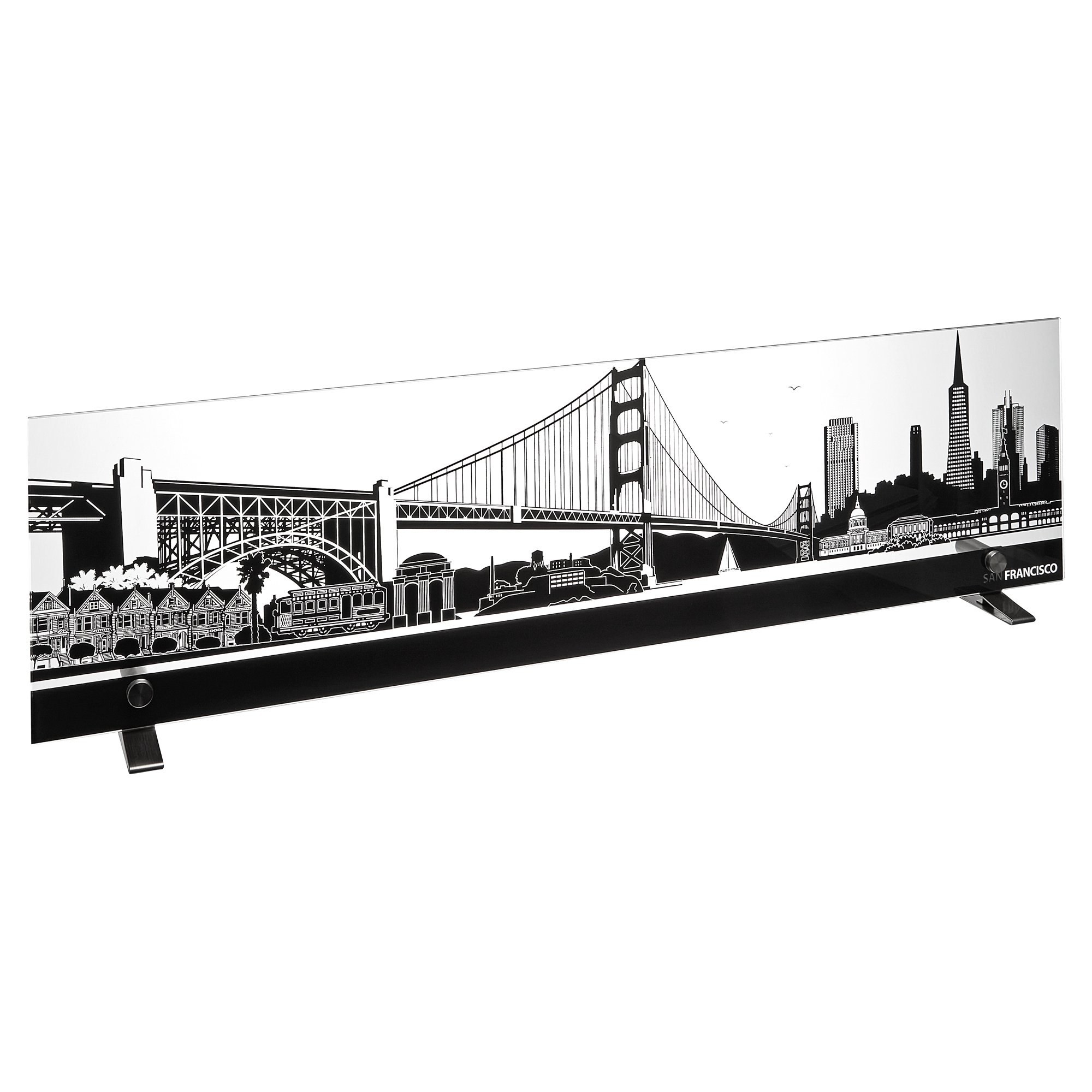 LED-Bild 'San Francisco' 74 x 19,5 x 0,4 cm + product picture
