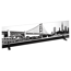 Verkleinertes Bild von LED-Bild 'San Francisco' 74 x 19,5 x 0,4 cm