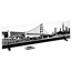 Verkleinertes Bild von LED-Bild 'San Francisco' 74 x 19,5 x 0,4 cm