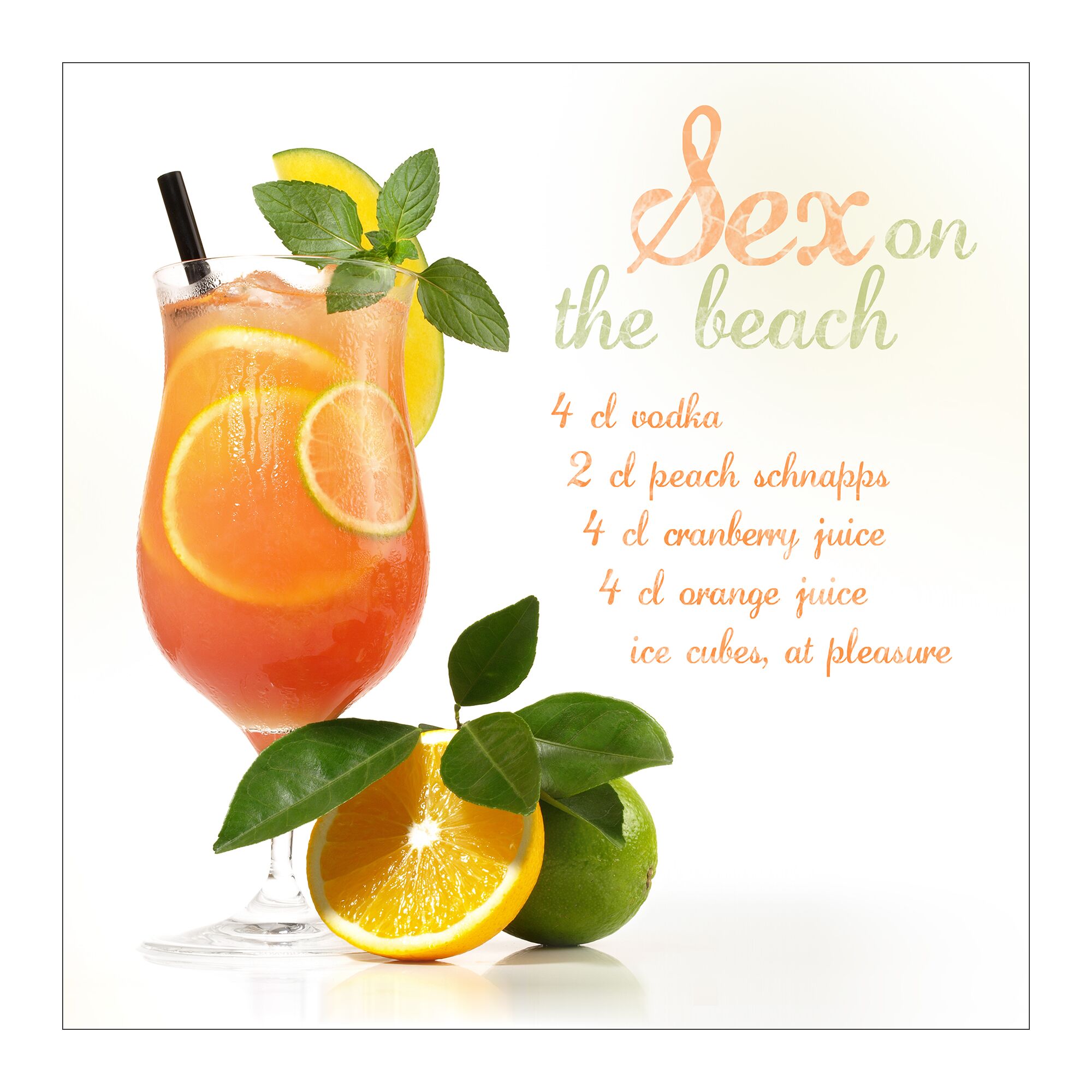 Sex on the Beach Cocktail mit Rezept
