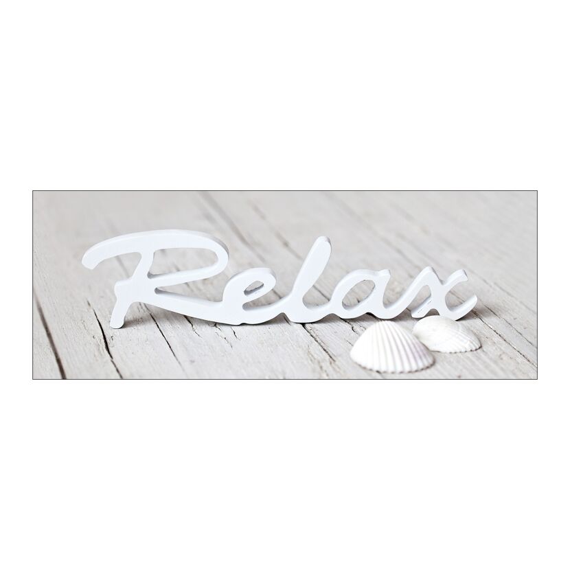 Glasbild 30 x 80 Relax III