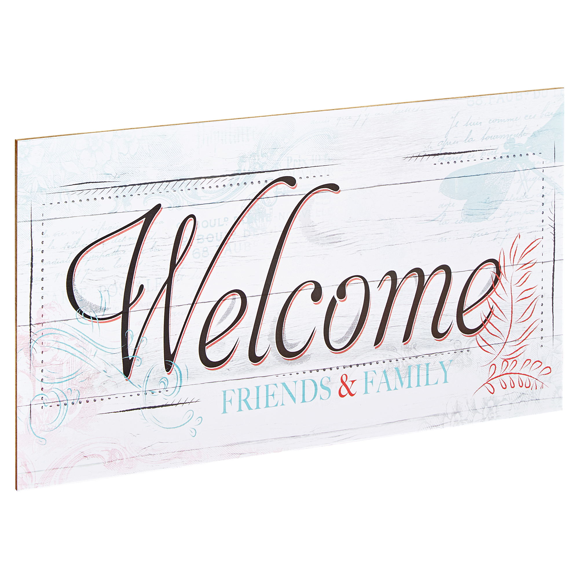 Decopanel "Welcome" 27 x 15 cm + product picture