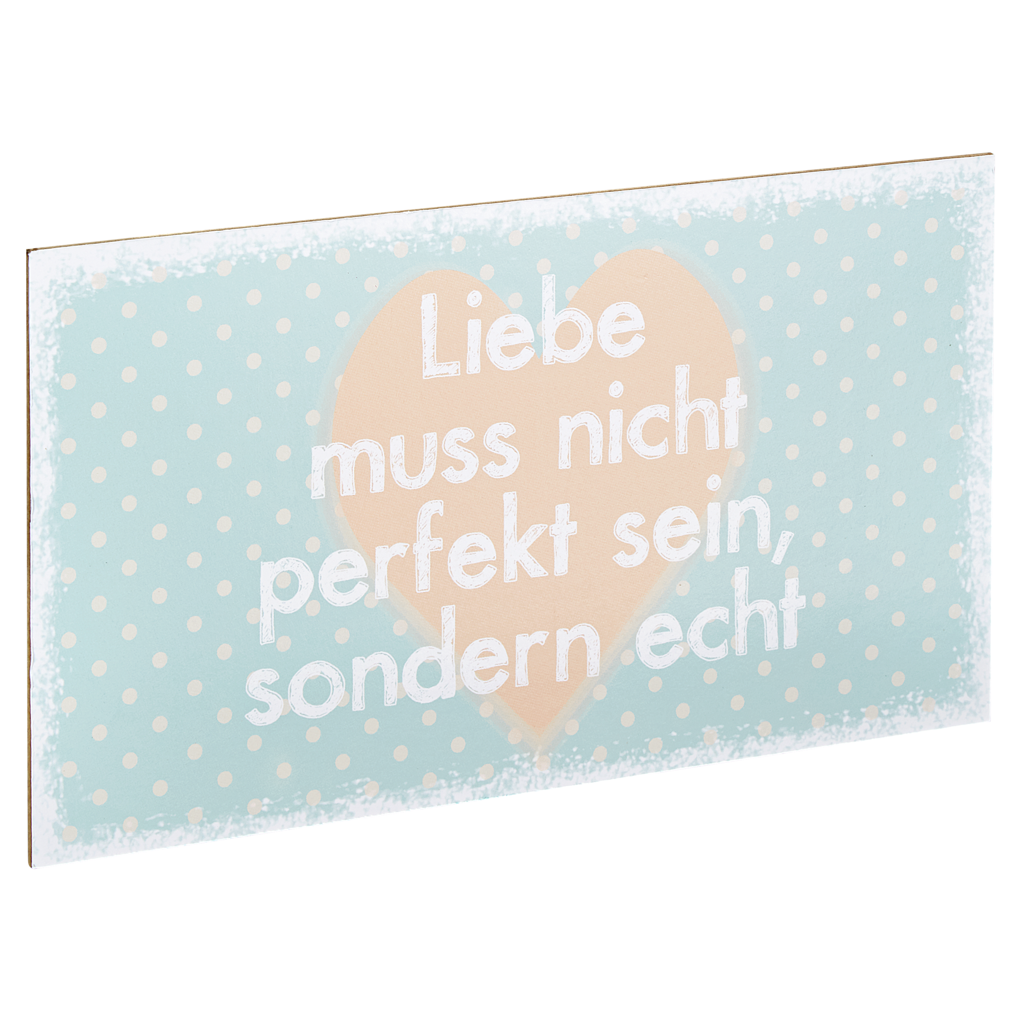 Decopanel "Liebe" 27 x 15 cm + product picture