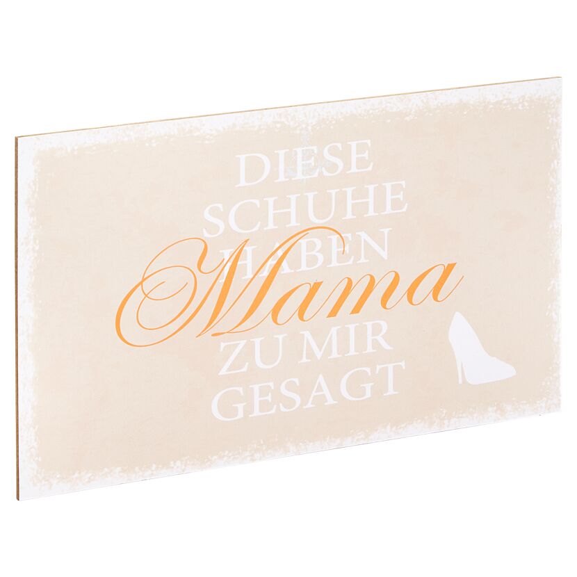 Decopanel "Mama" 27 x 15 cm
