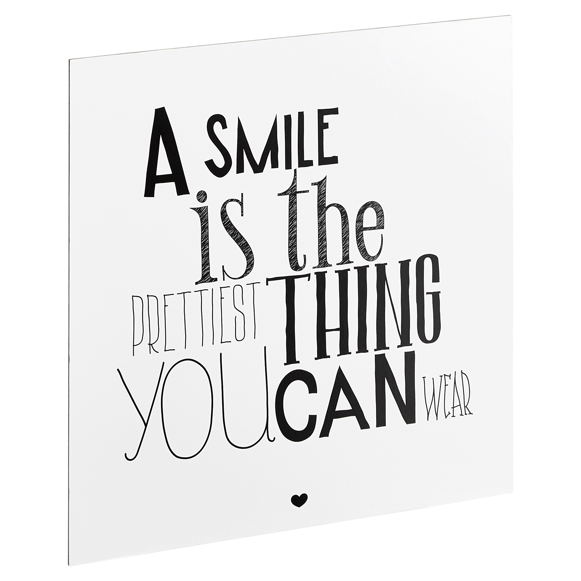 Decopanel "Smile" 29 x 29 cm + product picture