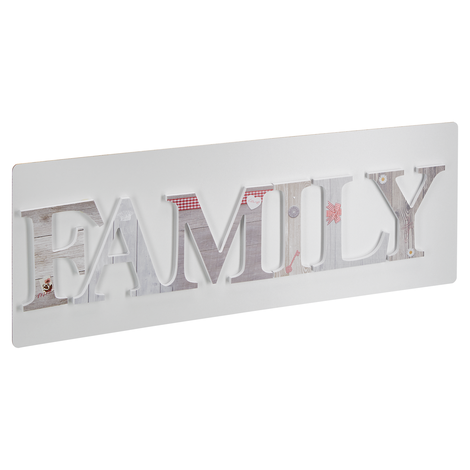 Decopanel "Family" Cut-Out 70 x 25 cm + product picture
