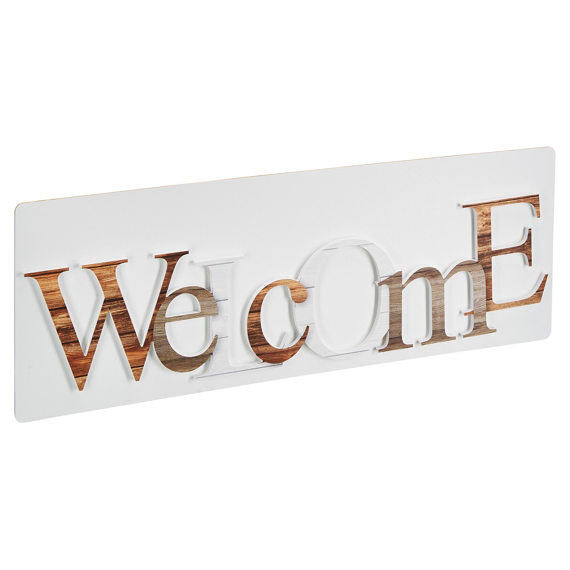 Schild mit der Aufschrift "Welcome"