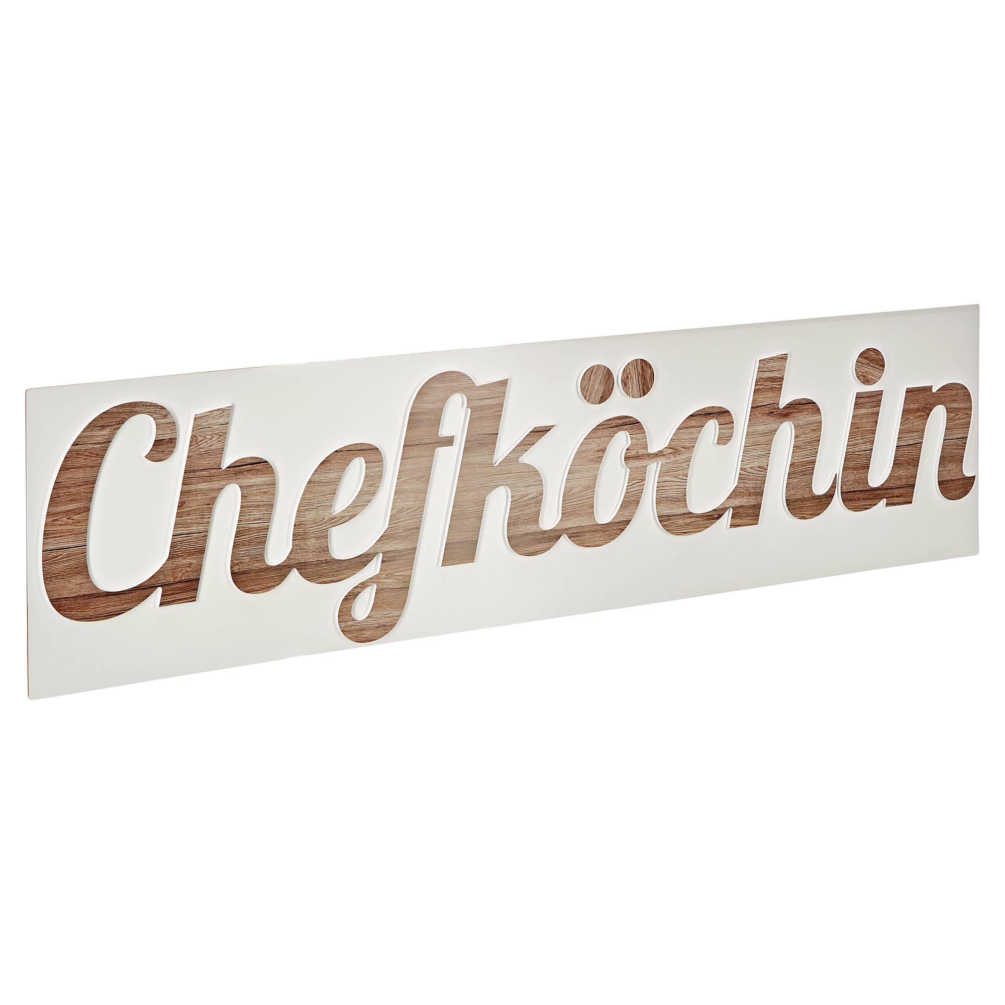 Dekoschriftzug "Chefköchin" 30 x 120 cm + product picture
