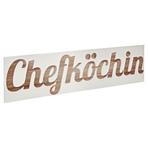 Dekoschriftzug "Chefköchin" 30 x 120 cm