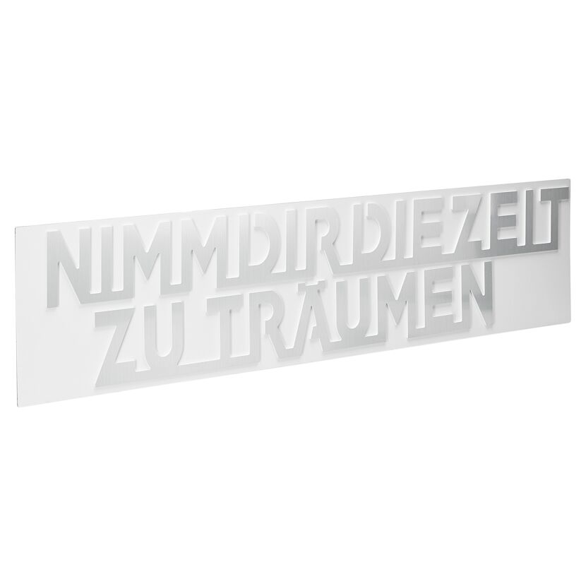 Dekoschriftzug "Nimm dir die Zeit zu träumen"