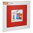 Memo-Art magnetisches Memoboard in rot.