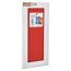 Memo-Art Memoboard rot, beschreibbar und magnetisch