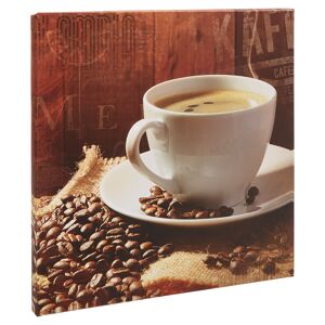 Leinwandbild Canvas "Coffee Warm-Up II" 27 x 27 cm