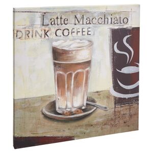 Leinwandbild Canvas "Drink Coffee" 40 x 40 cm