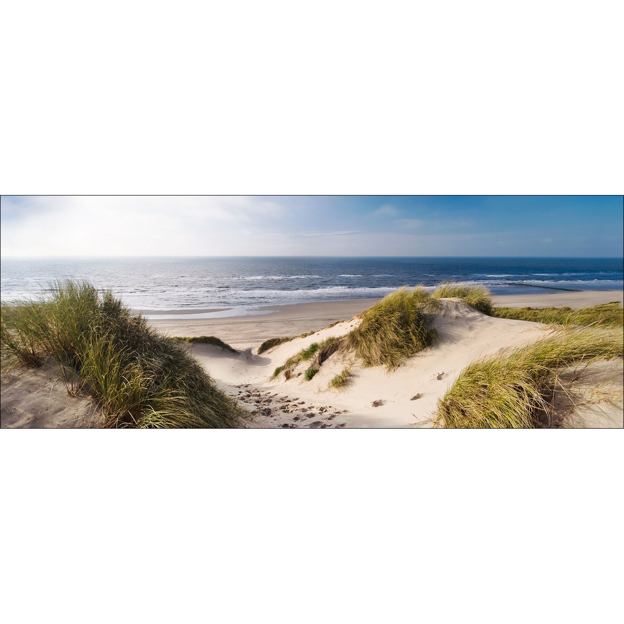Sanddüne mit Blick aufs Meer