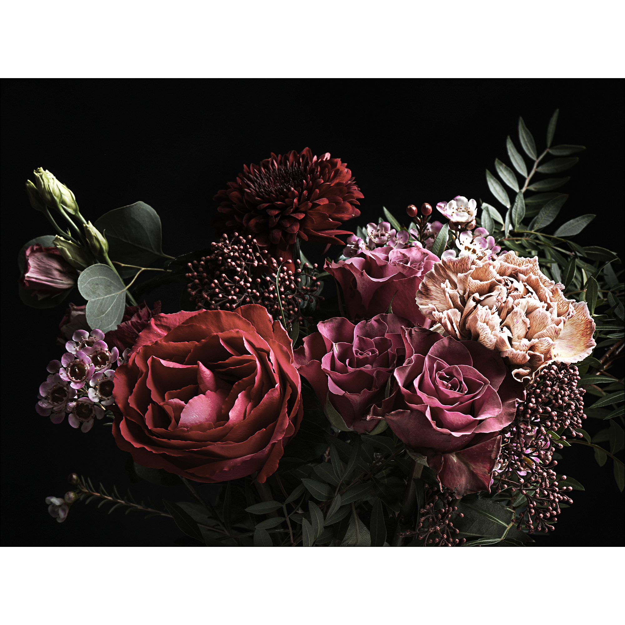 Leinwandbild Canvas-Art 'Modern Baroque Flowers ll' 57 x 77 cm + product picture