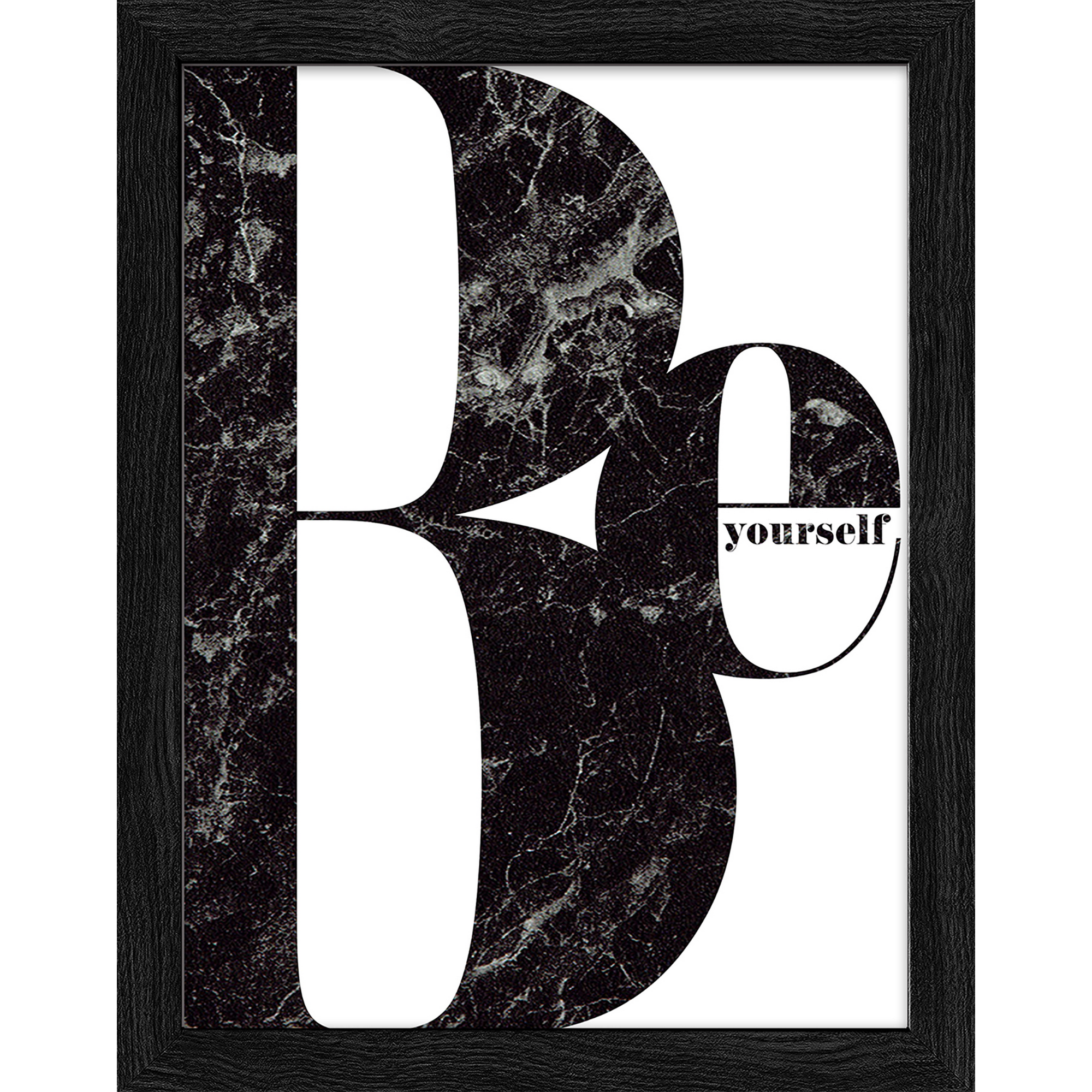 Kunstdruck Framed-Art Slim Scandic 'Be' 19 x 24 cm + product picture