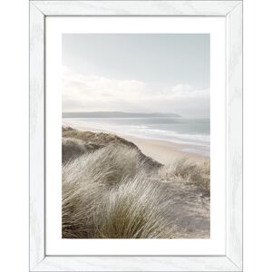 Kunstdruck Framed-Art Slim Scandic 'Nordic Beach V' 19 x 24 cm