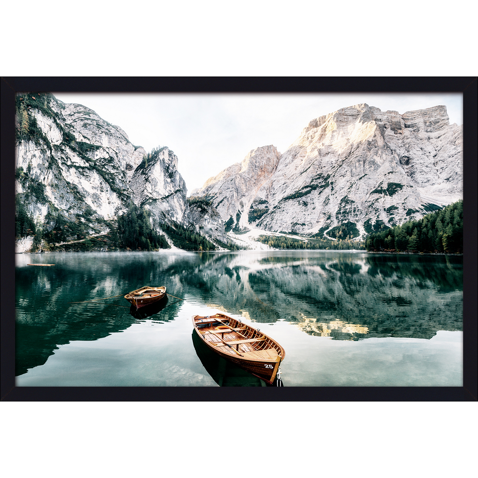 Kunstdruck Framed-Art 'Wildsee III' 90 x 130 cm + product picture