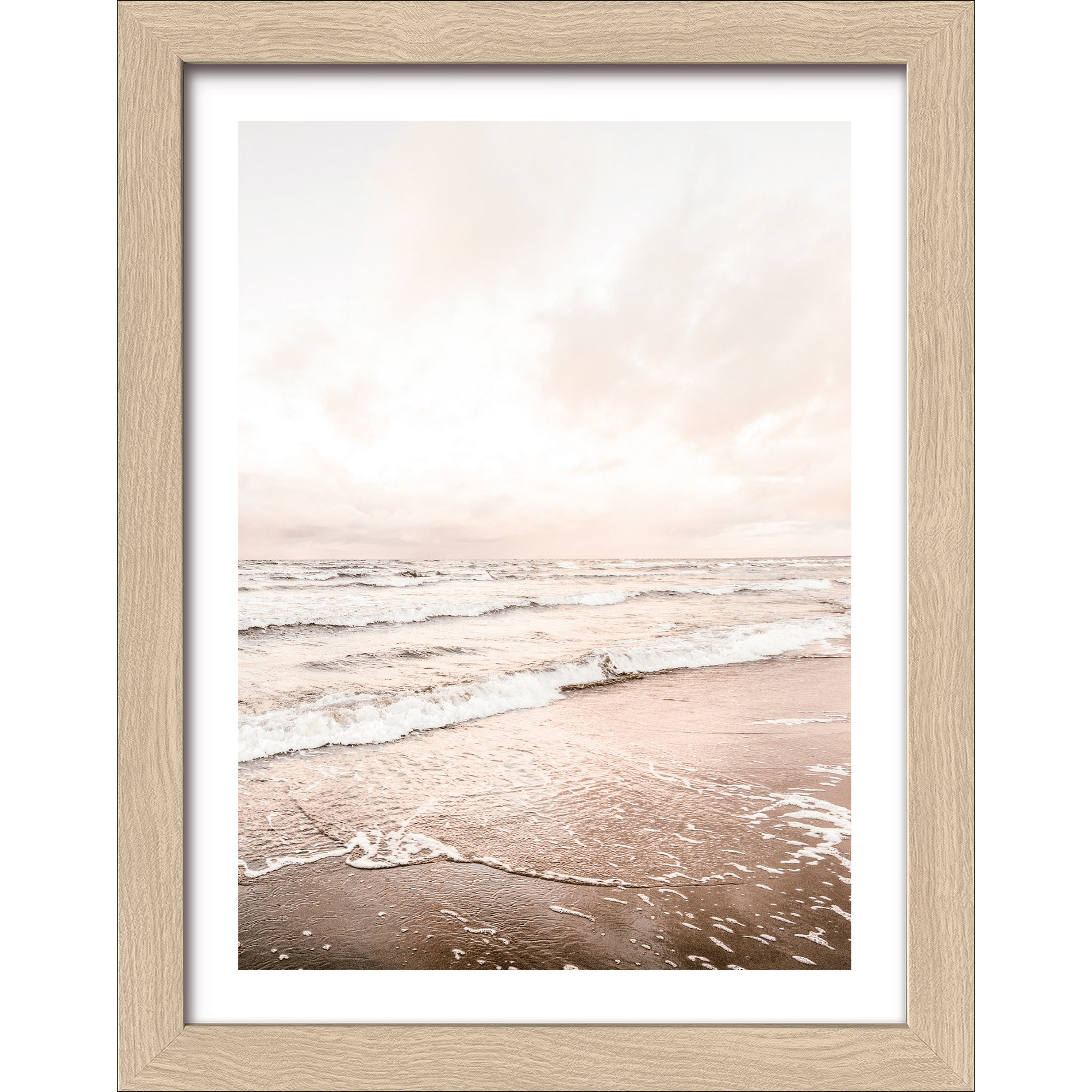 Kunstdruck Framed-Art 'Sea Mood III' 19 x 24 cm + product picture