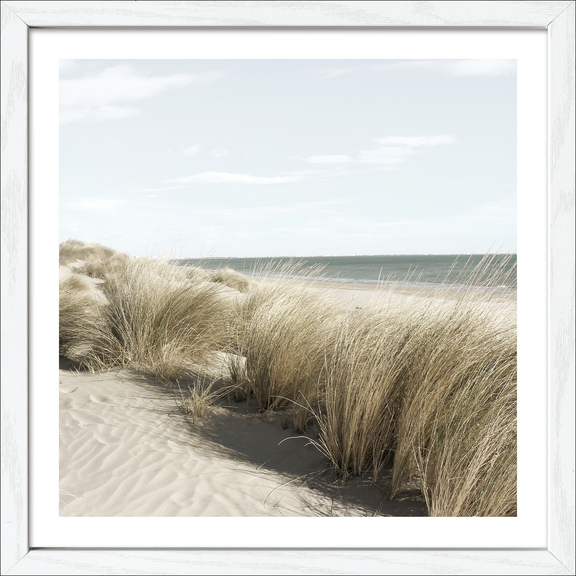 Kunstdruck Framed-Art 'Nordic Beach V' 28 x 28 cm + product picture