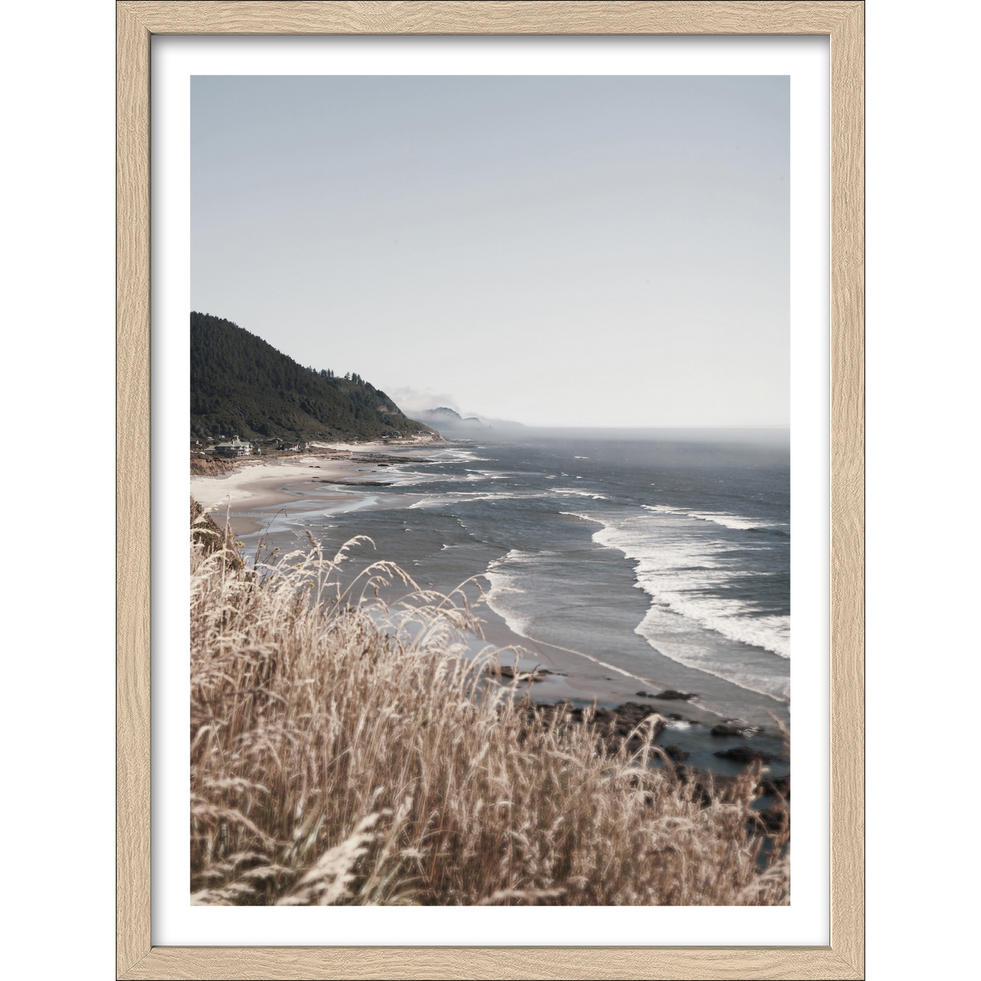 Kunstdruck Framed-Art 'Ebbe und Flut III' 33 x 43 cm + product picture
