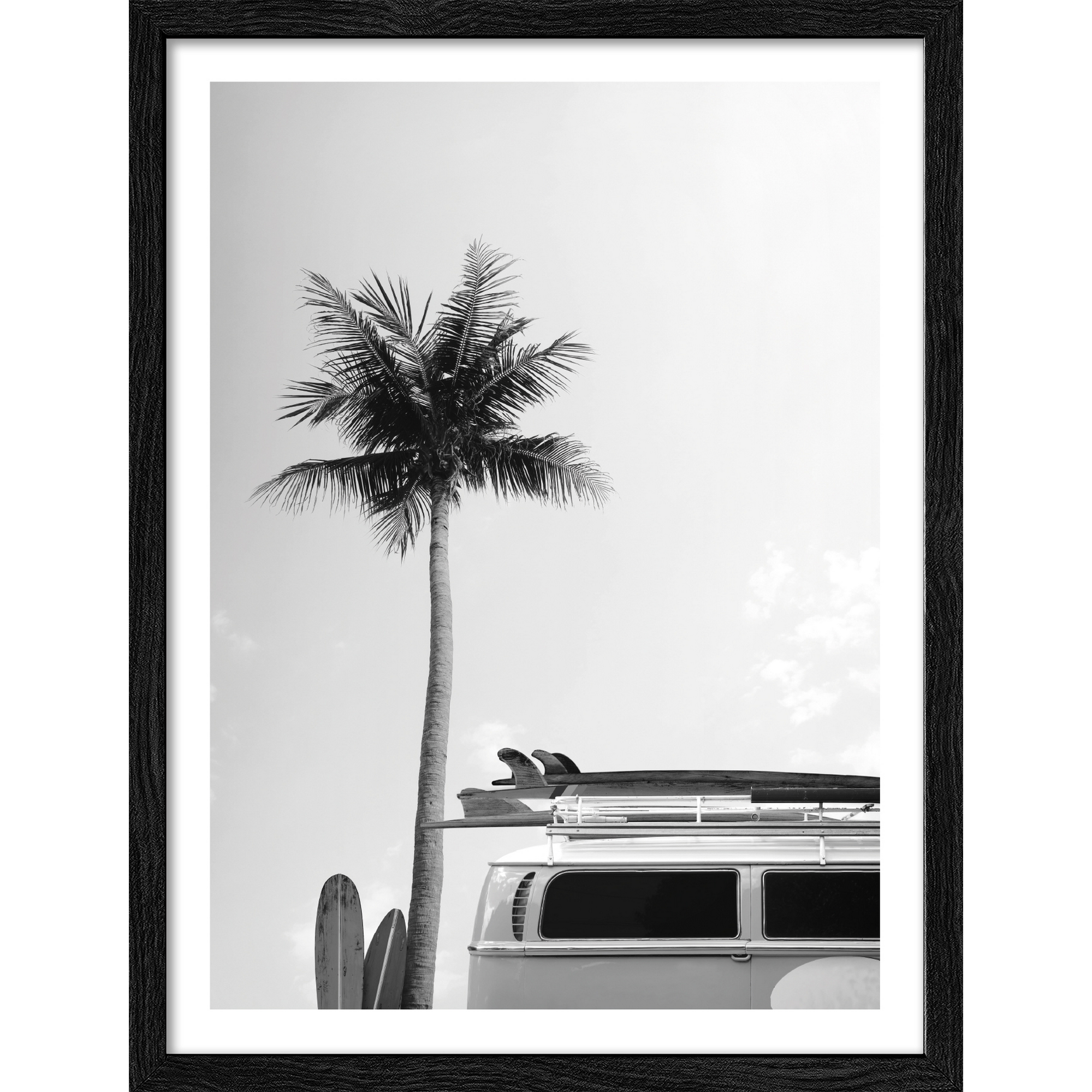 Kunstdruck Framed-Art 'Surf Feeling II' 33 x 43 cm + product picture