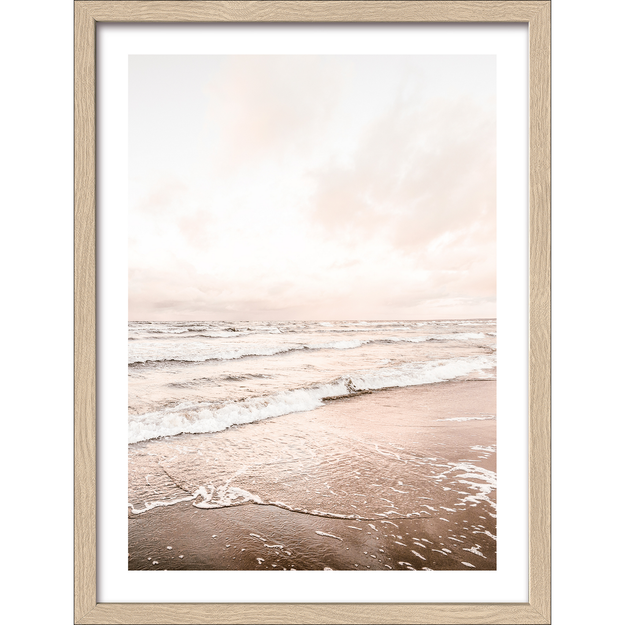 Kunstdruck Framed-Art 'Sea Mood III' 33 x 43 cm + product picture