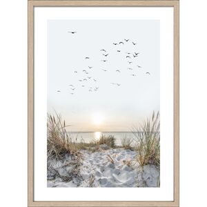 Kunstdruck Framed-Art 'Nordic Beach Atmosphere I' 53 x 73 cm