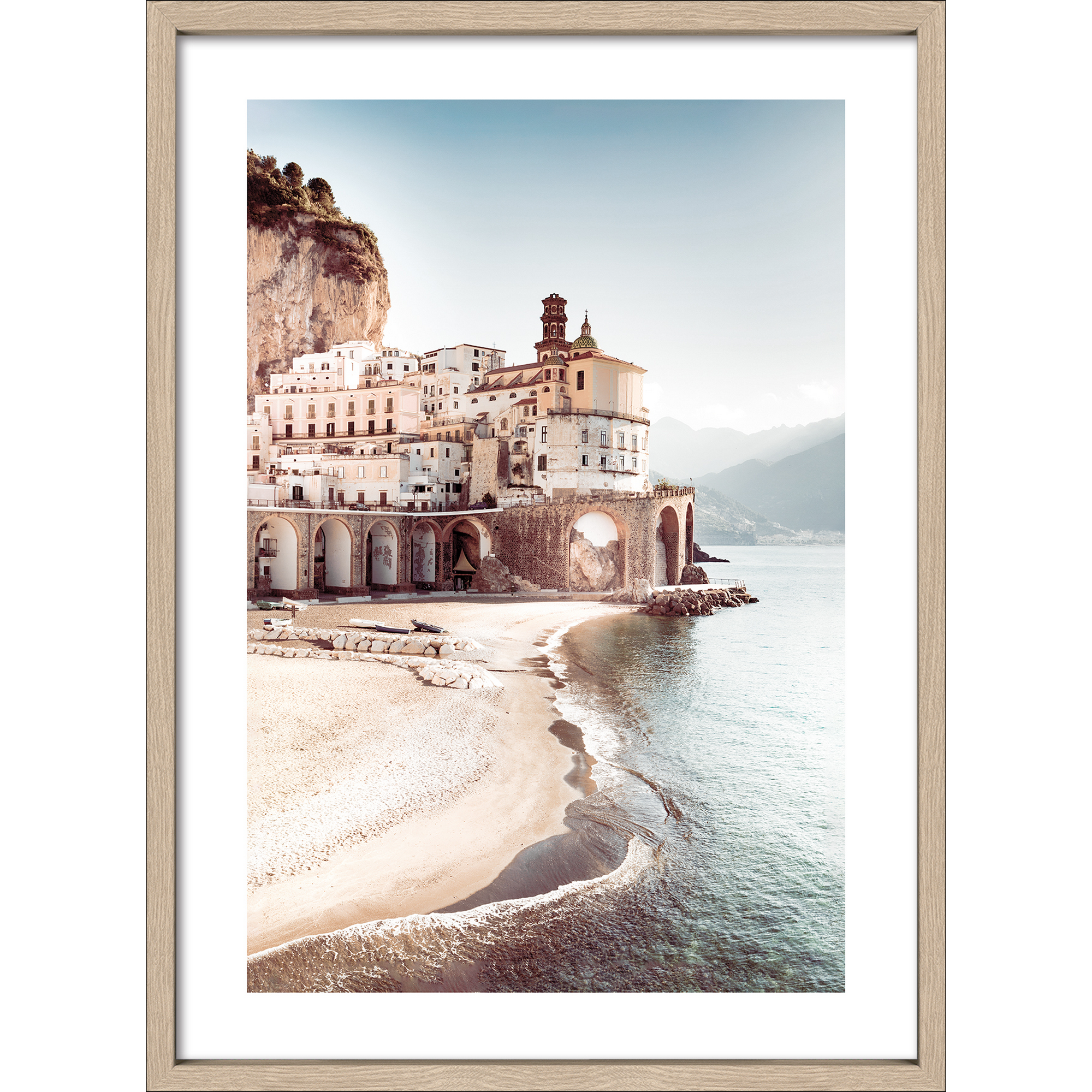 Kunstdruck Framed-Art 'Mediterranean Place IV' 53 x 73 cm + product picture