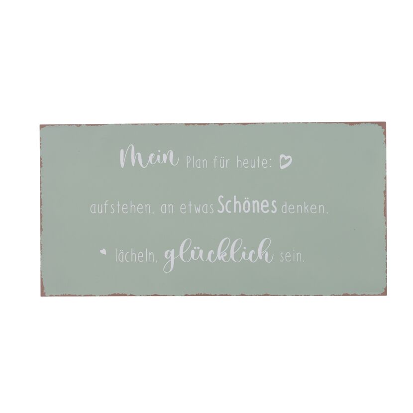 Decopanel 'Positiv' 23 x 40 cm