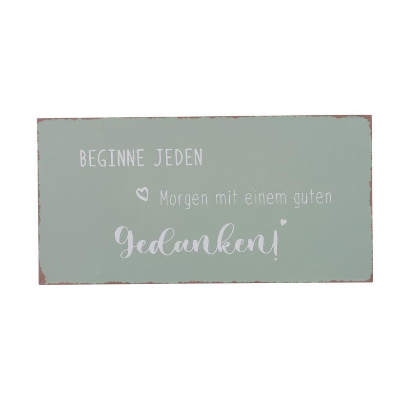 Decopanel 'Positiv' 23 x 40 cm