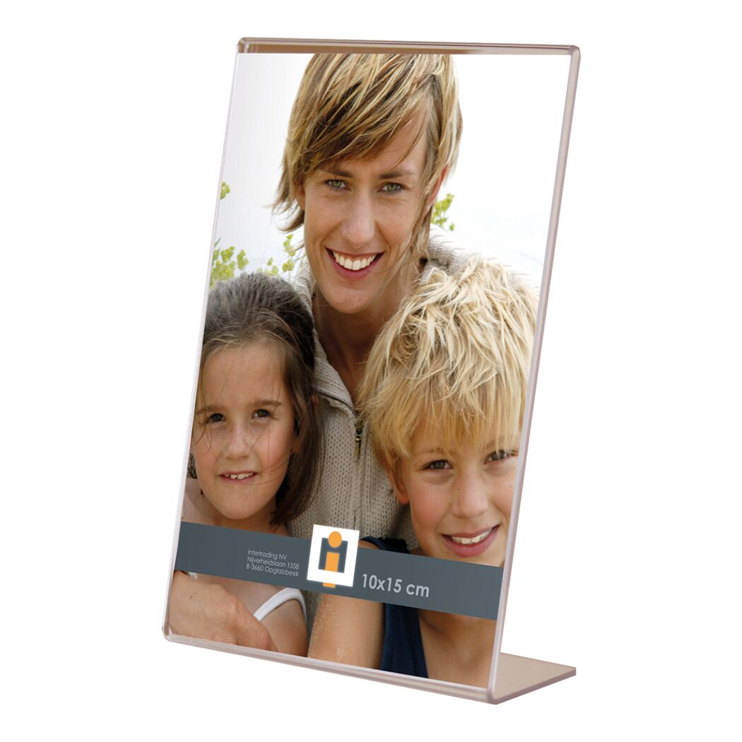 Acryl-Bilderhalter mit Familienfoto