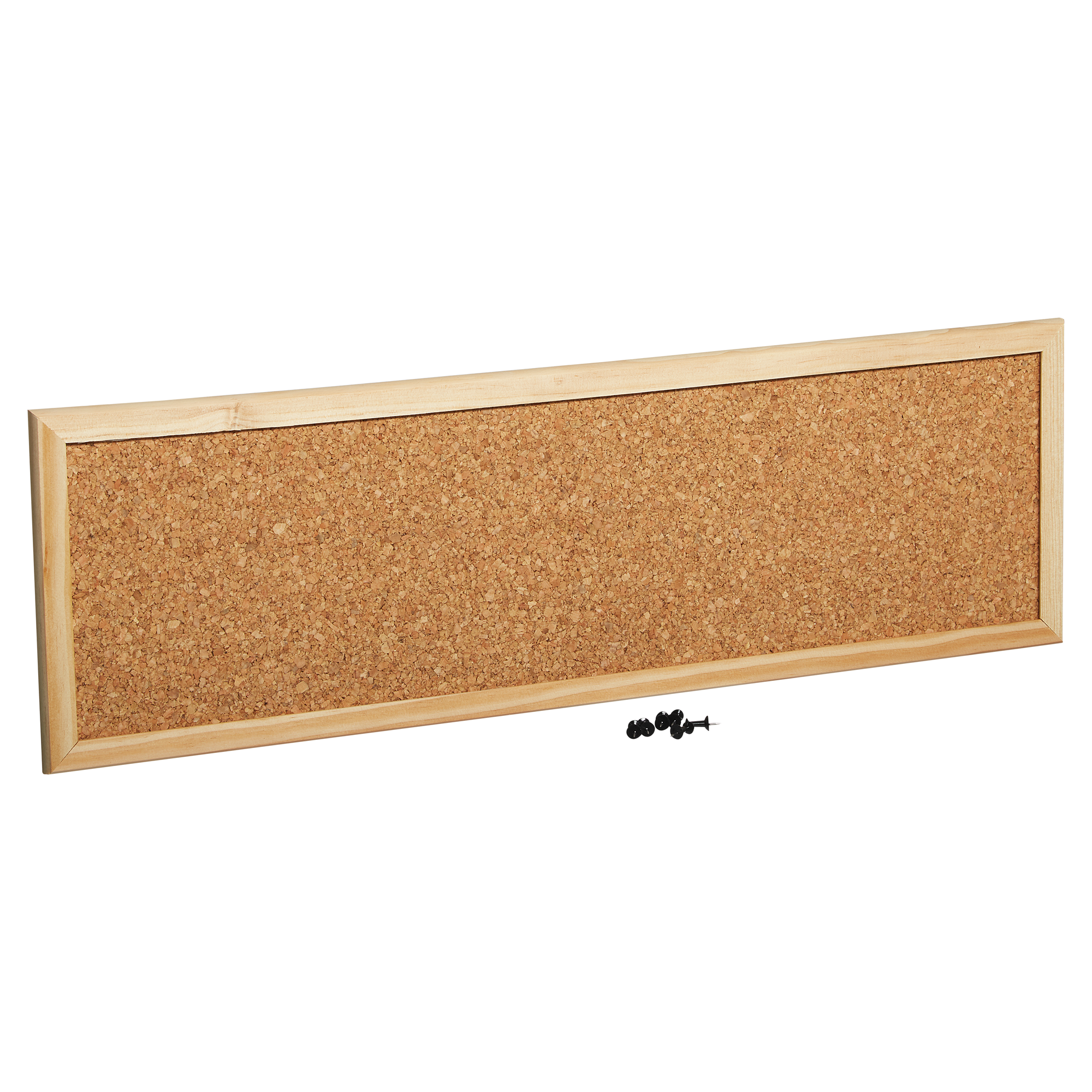 Pinnwand Holz Kork 60 x 20 cm + product picture