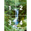 Verkleinertes Bild von Reinders Fototapete 'Wasserfall im Frühjahr' 183 x 254 cm