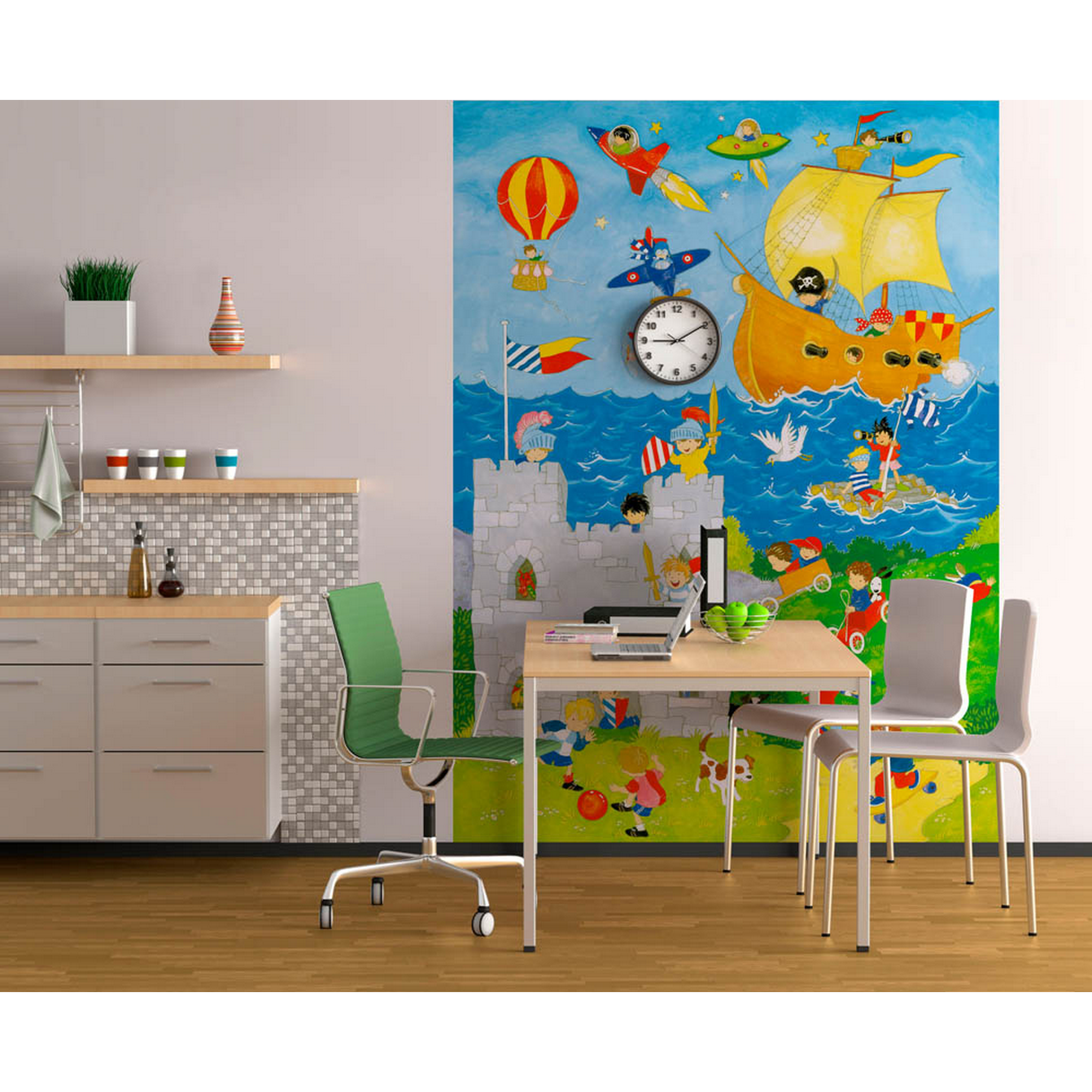 Reinders Fototapete 'It's a Boy's World' 183 x 254 cm + product picture