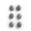 Verkleinertes Bild von Magnetset 'Stone' Polyresin 6-teilig