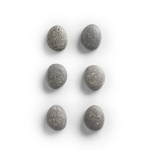 Magnetset 'Stone' Polyresin 6-teilig