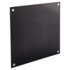 Schwarzes Glas-Memoboard 40 x 40 cm
