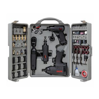 ROWI Druckluft-Set 71-teilig im Transportkoffer