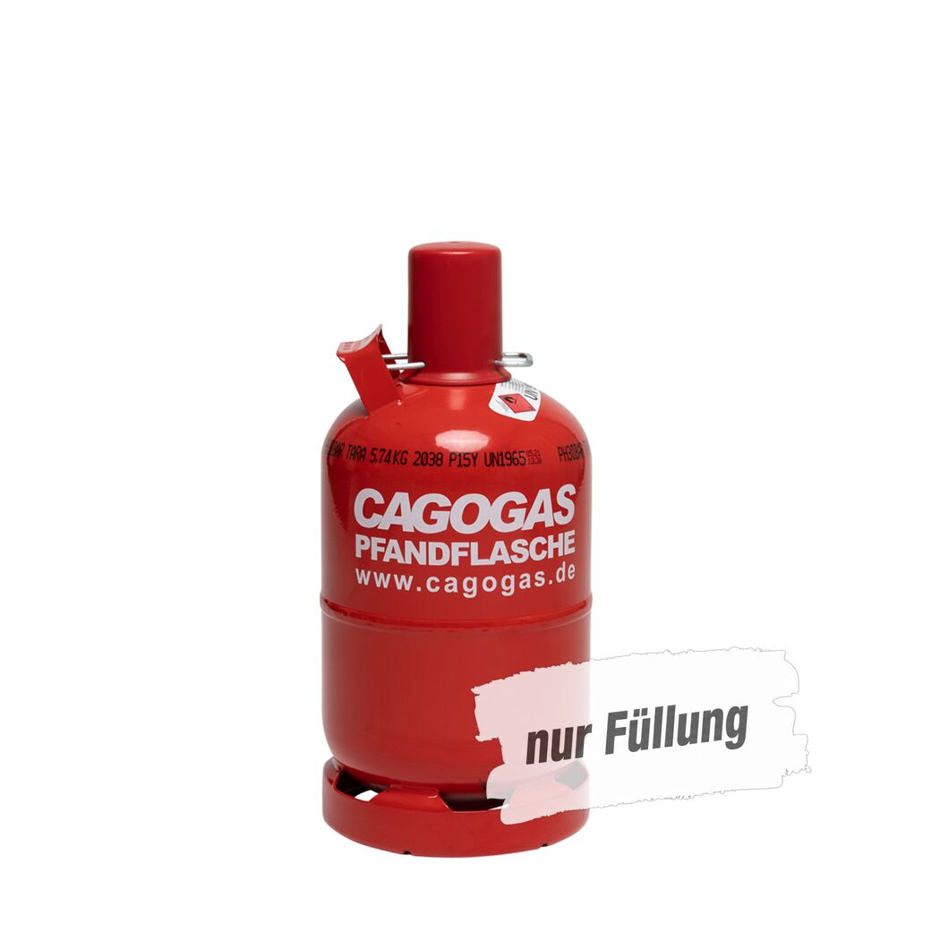 Propangas-Füllung für Pfandflaschen 5 kg