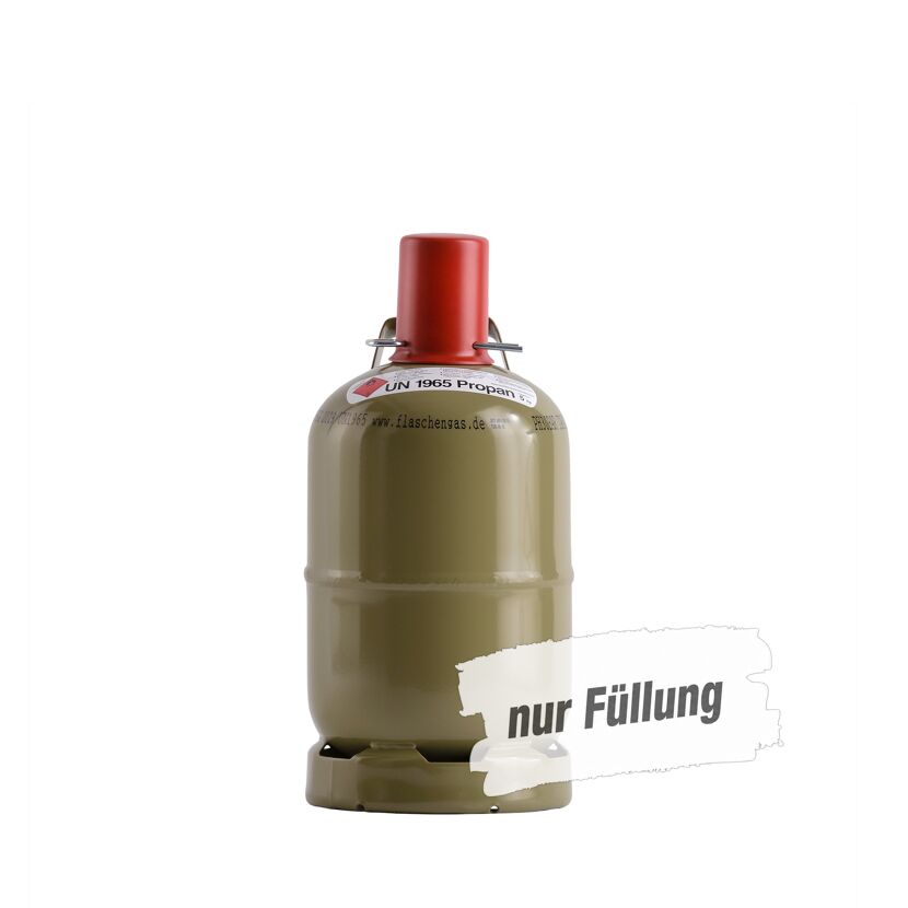 Propangas-Füllung für Eigentumsflaschen 5 kg